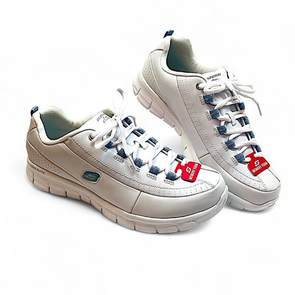 Skechers Women Sports Elite With Memory Foam White Size 11 Shoes with Box - Picture 2 of 10